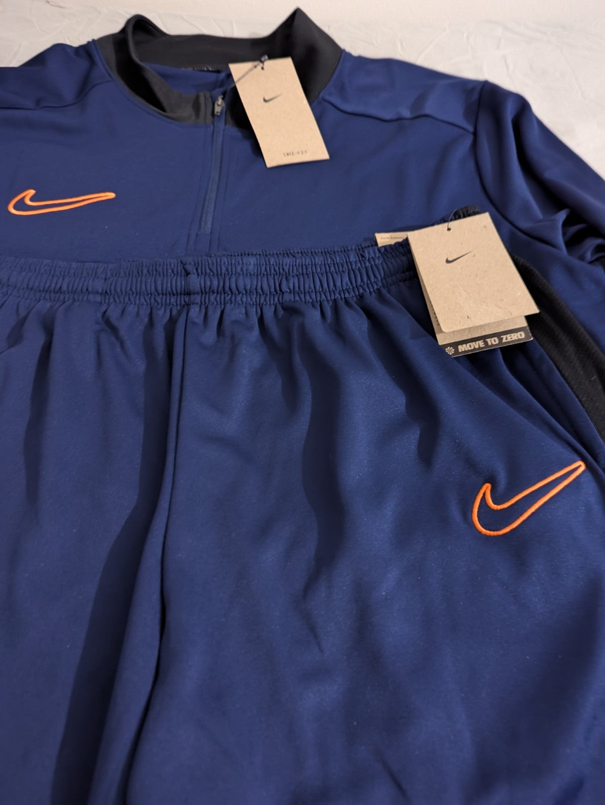 Nike Dri-Fit Tracksuit Navy Blue