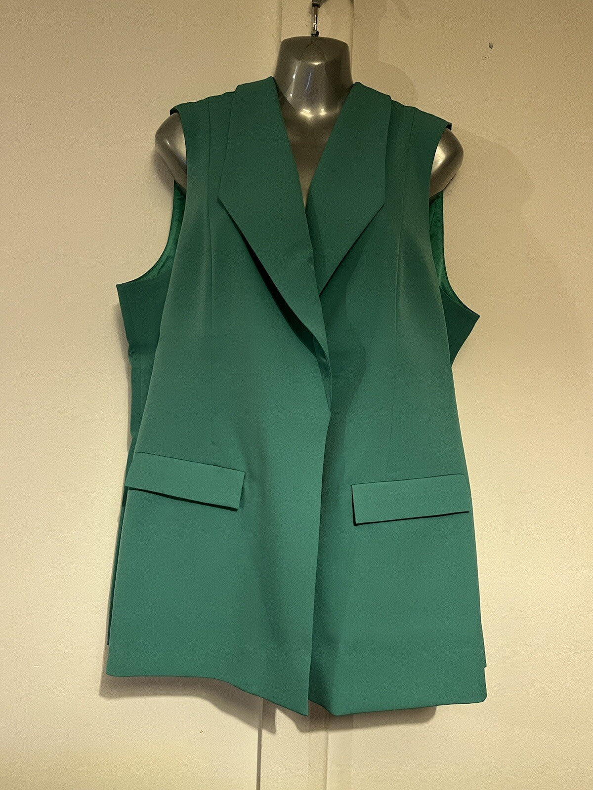 Danii Minogue Petites Waistcoat Green