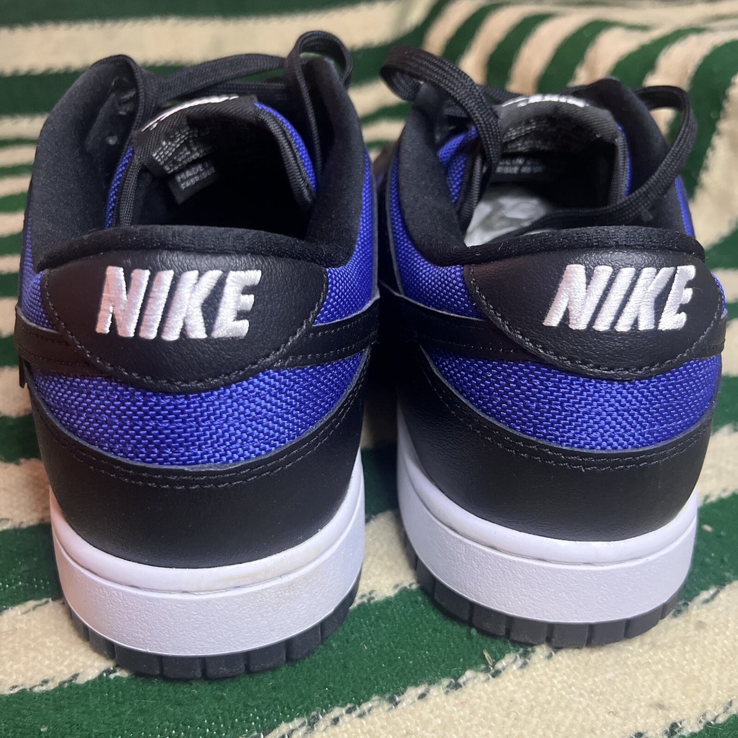 NEW Nike Dunk Low Trainers - UK11 EUR46 - HM9606 400 Astronomy Blue - BOXED