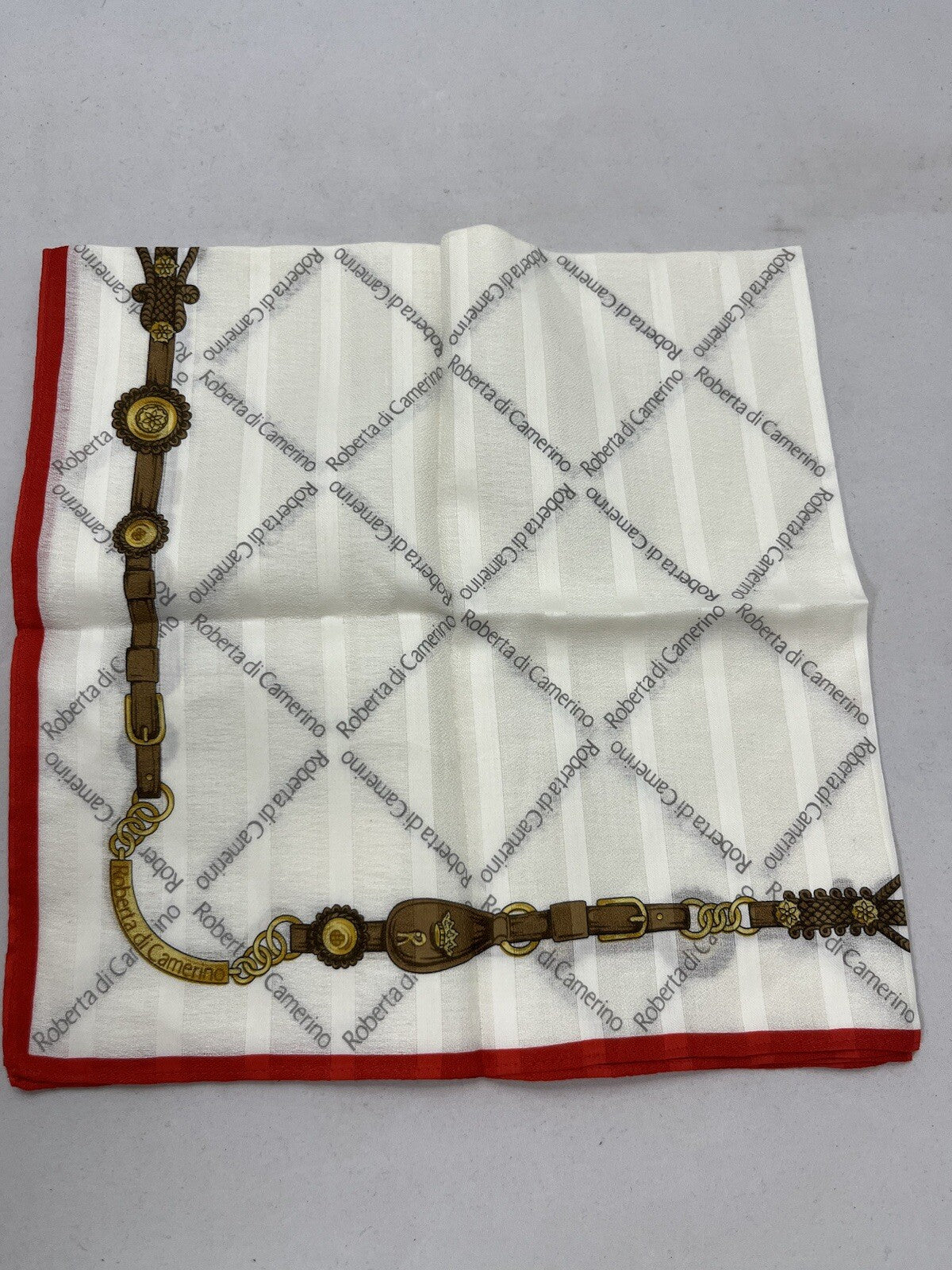 Vintage NEW! Roberta Di Camerino Silk handkerchief