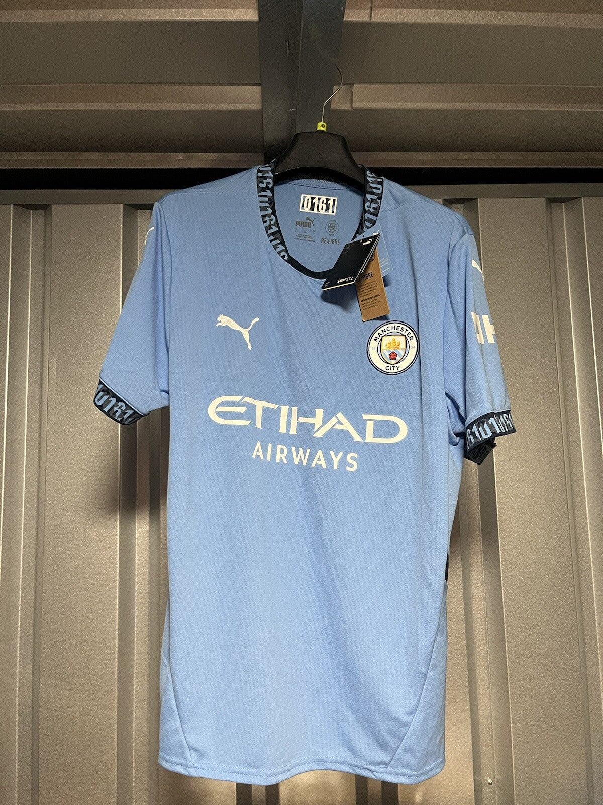Manchester City Football Shirt Men's Puma Large