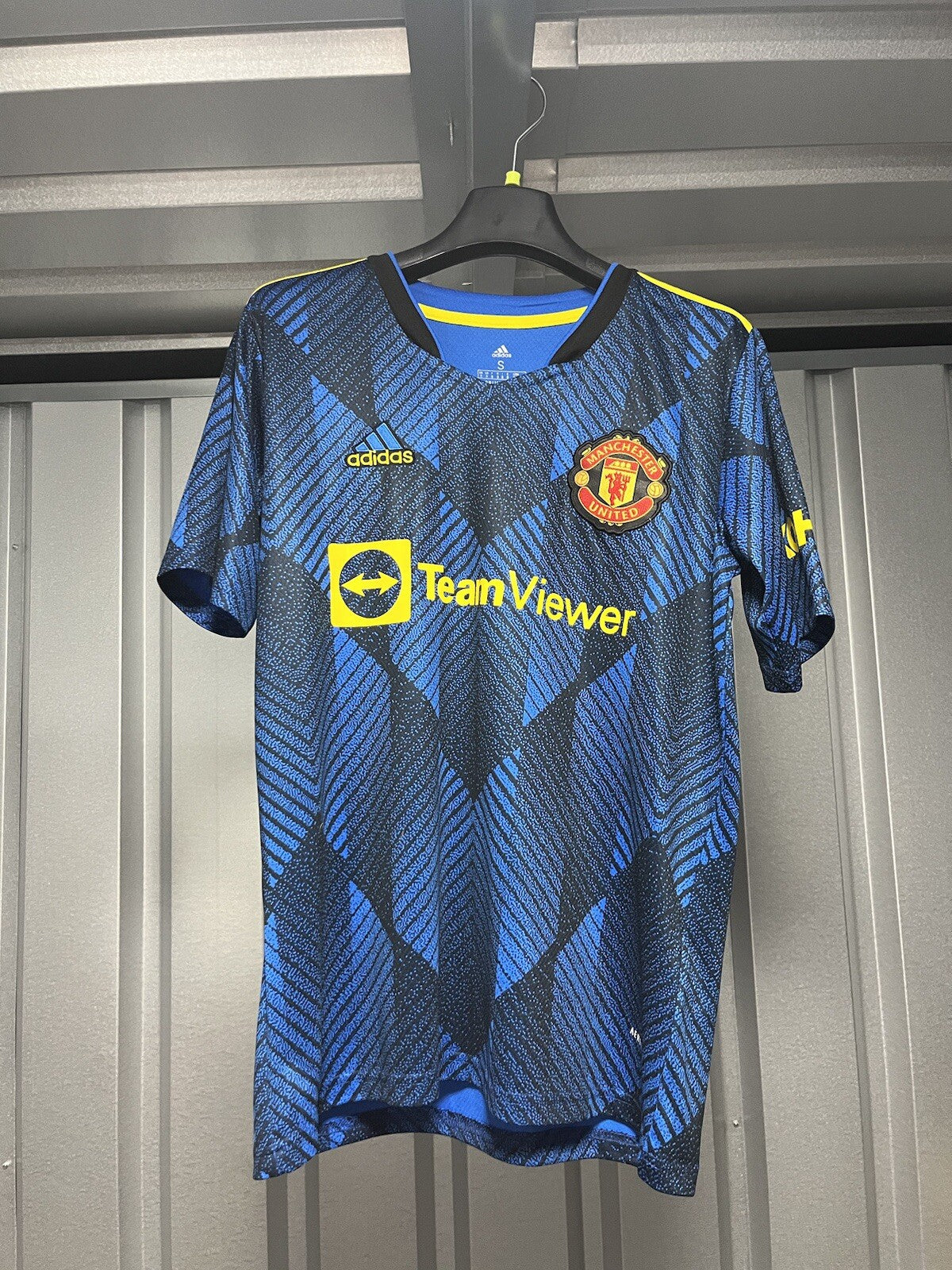 Manchester United Third Shirt 2021/22 Medium Ronaldo 7 Genuine Adidas GM4616