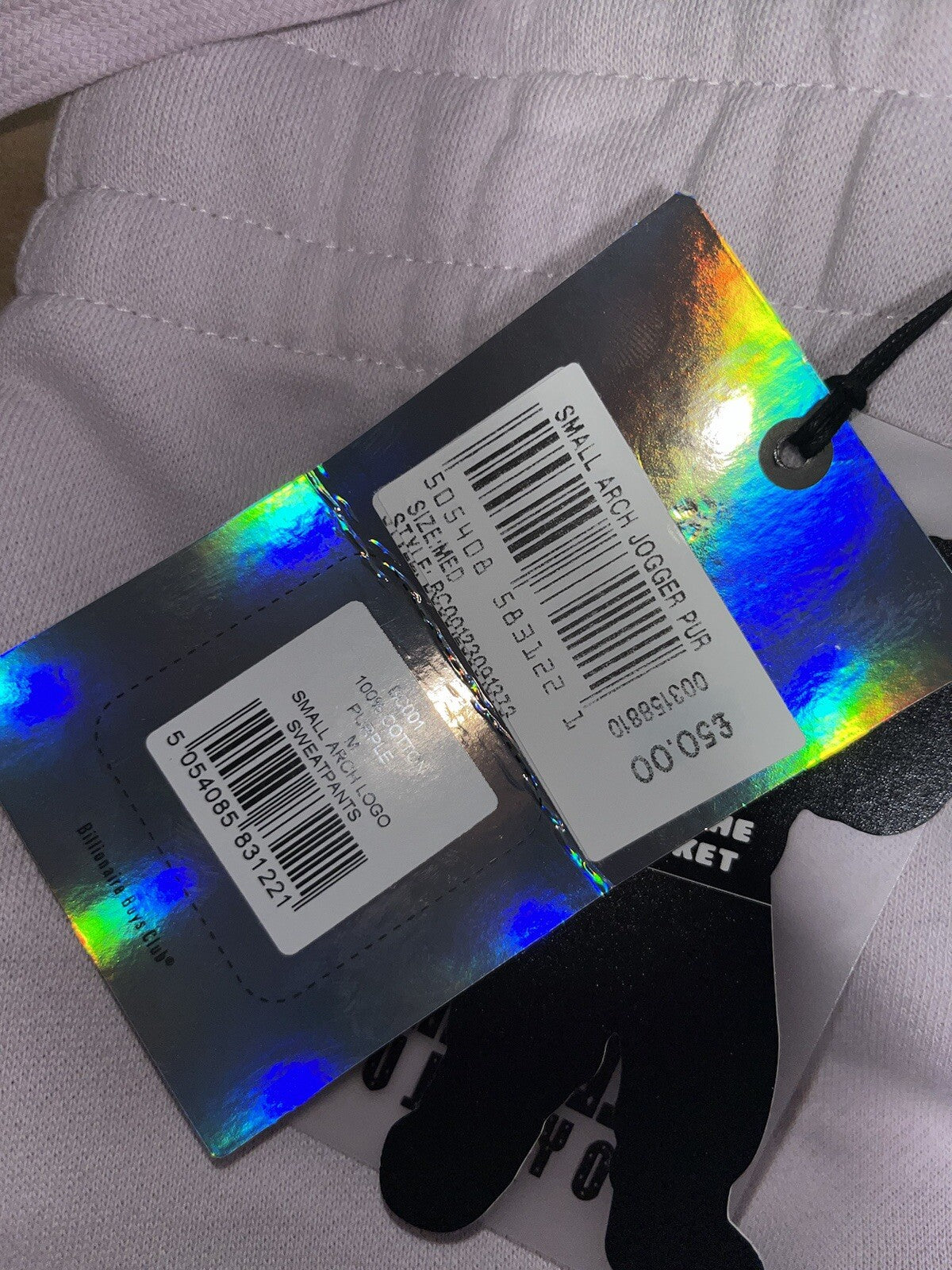 Billionaire Boys Club Medium M Sweatpants Purple