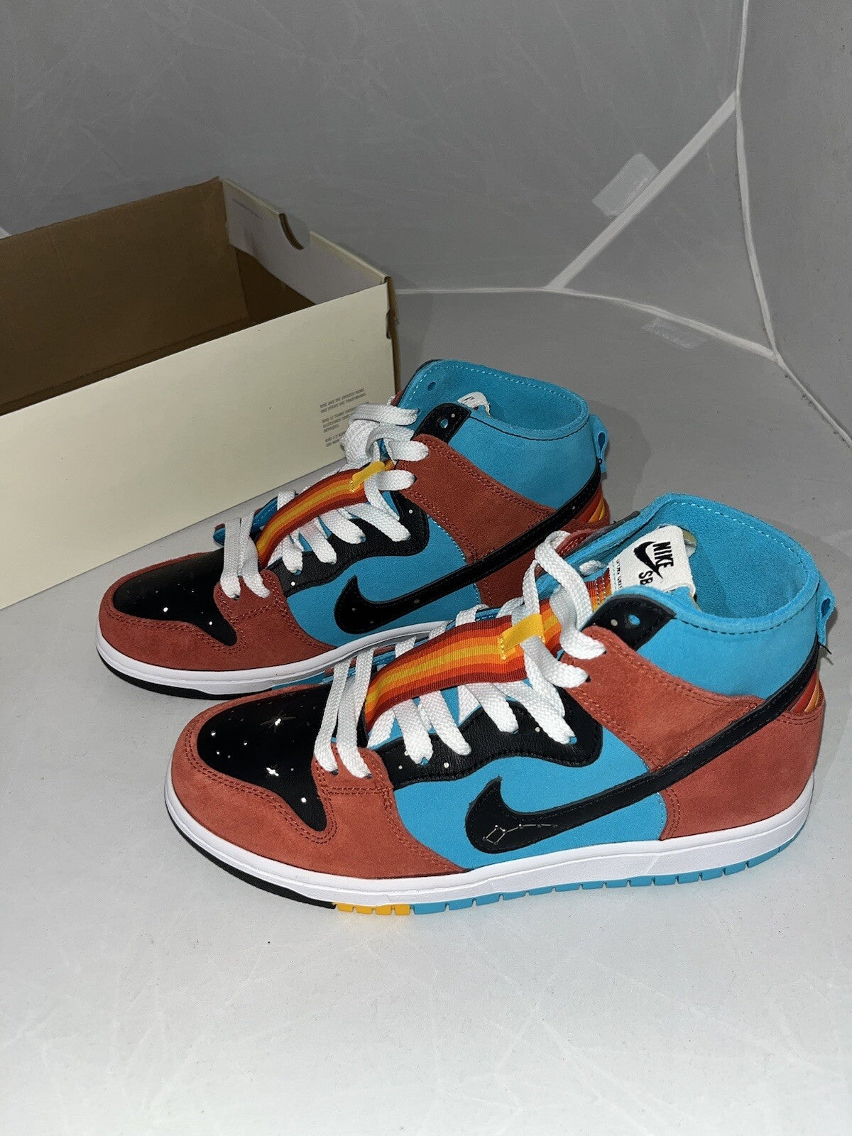 Nike SB Dunk Hi Decon QS DI’ORR GREENWOOD Skate Boarding Size 6.5 UK