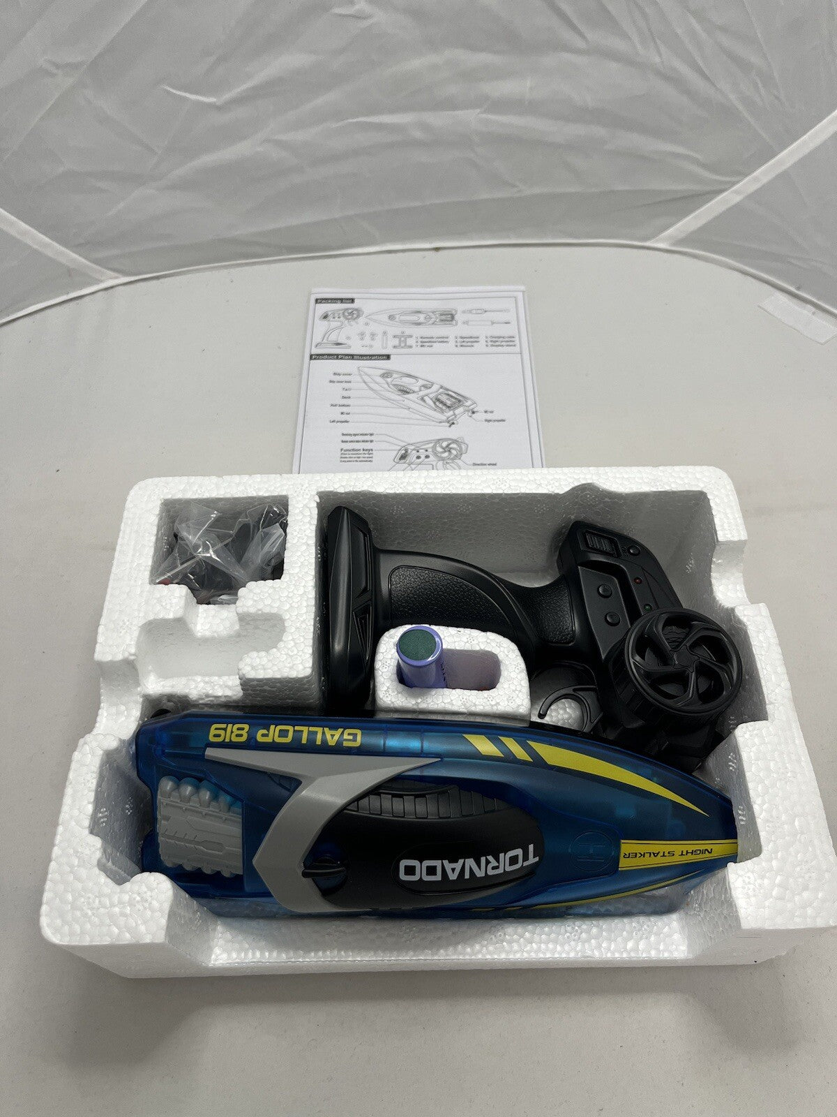 Gallop High - Speed Boat Tornado 2.4GHz RC 14 +