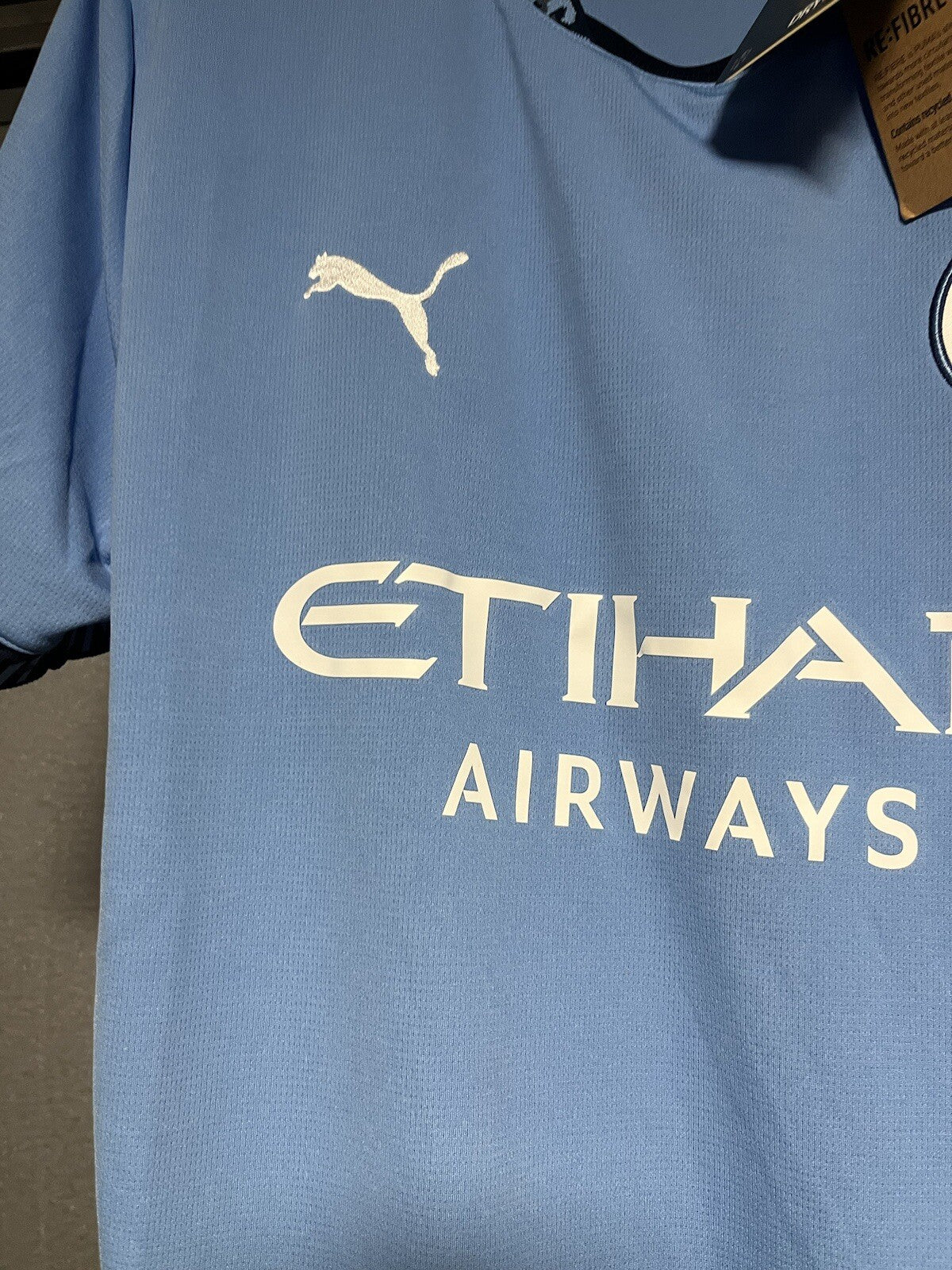 Manchester City Football Shirt Men's Puma Large