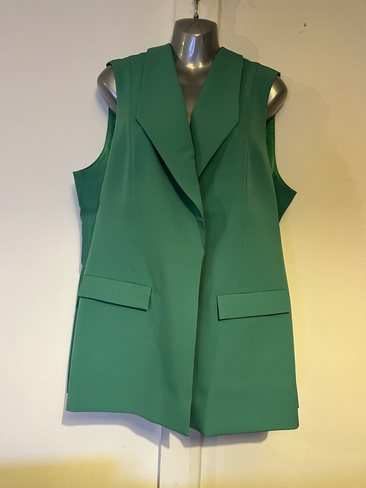 Danii Minogue Petites Waistcoat Green
