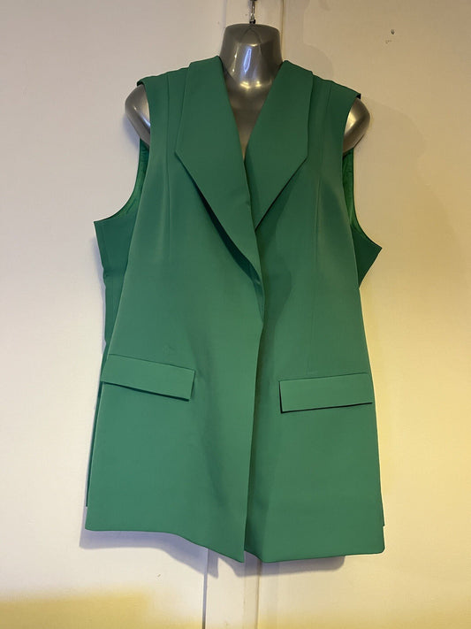 Danii Minogue Petites Waistcoat Green