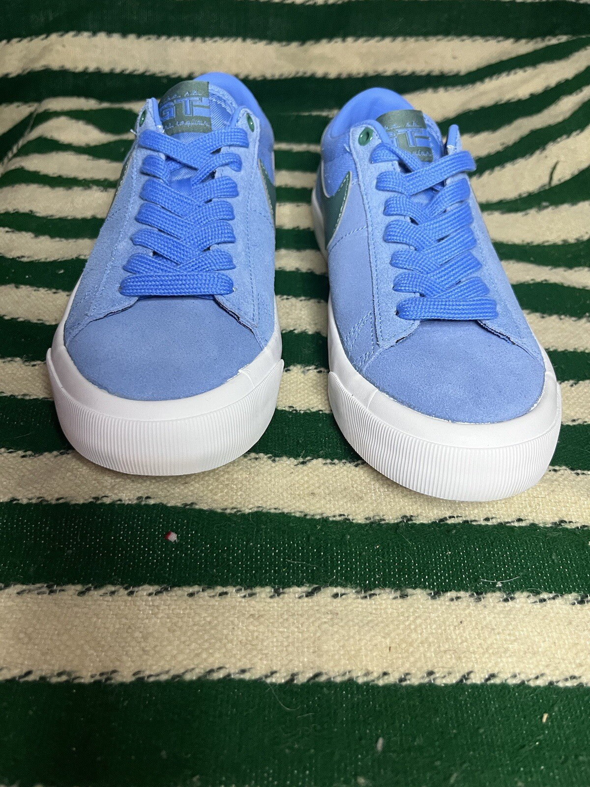 Nike SB Zoom Blazer Low Pro GT University Blue Athletic Shoes Size UK 6.5/US 7.5