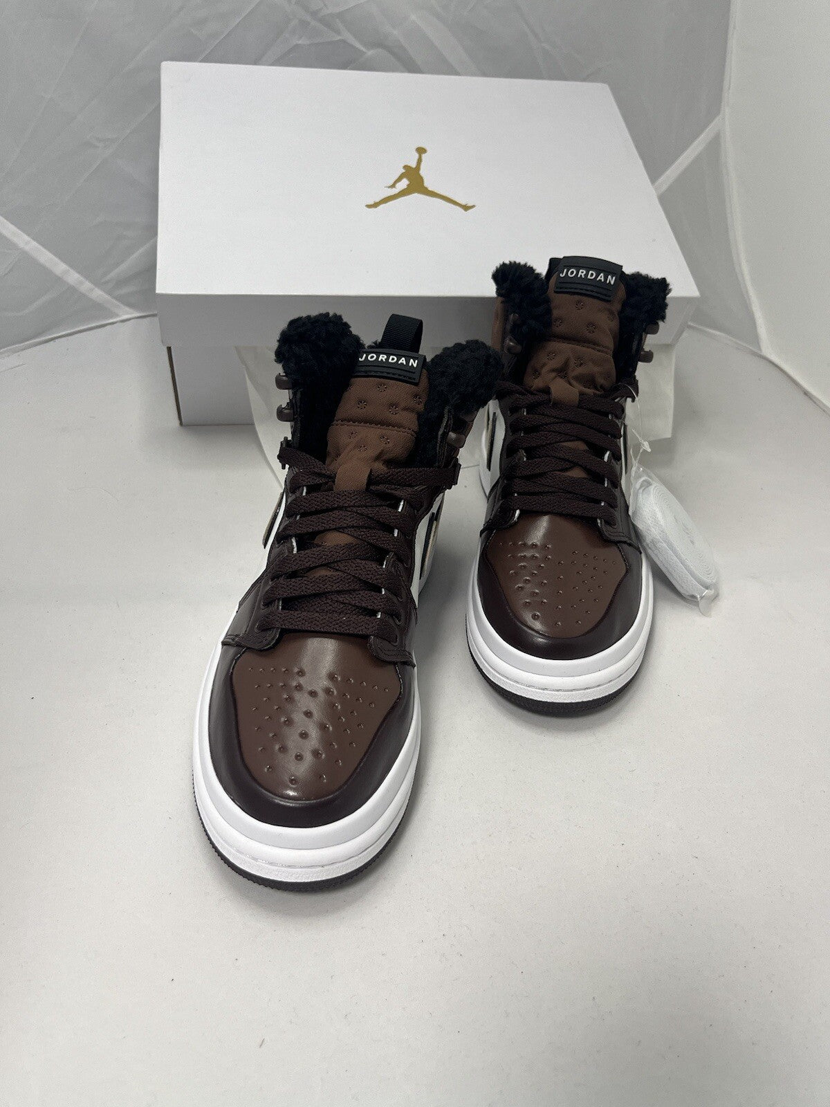 AIR JORDAN 1 ACCLIMATE Brown Basal OatmealSize UK 5