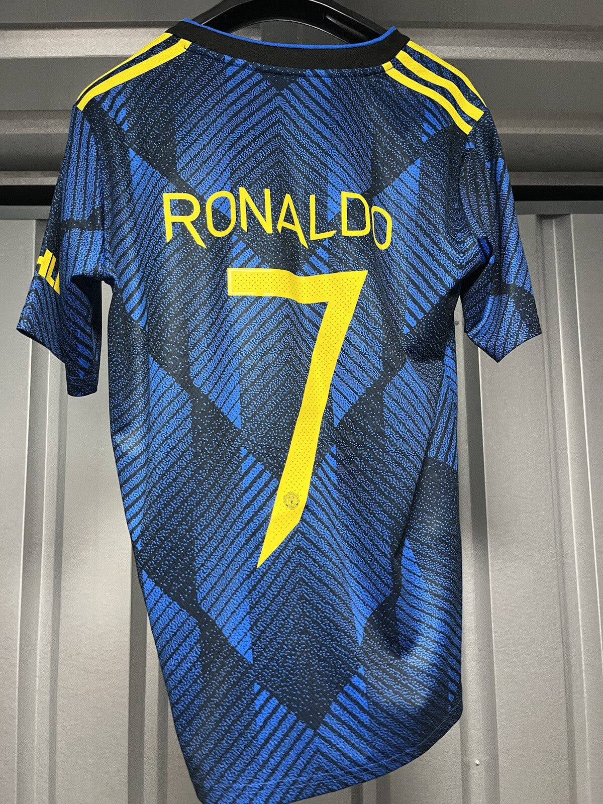Manchester United Third Shirt 2021/22 Medium Ronaldo 7 Genuine Adidas GM4616