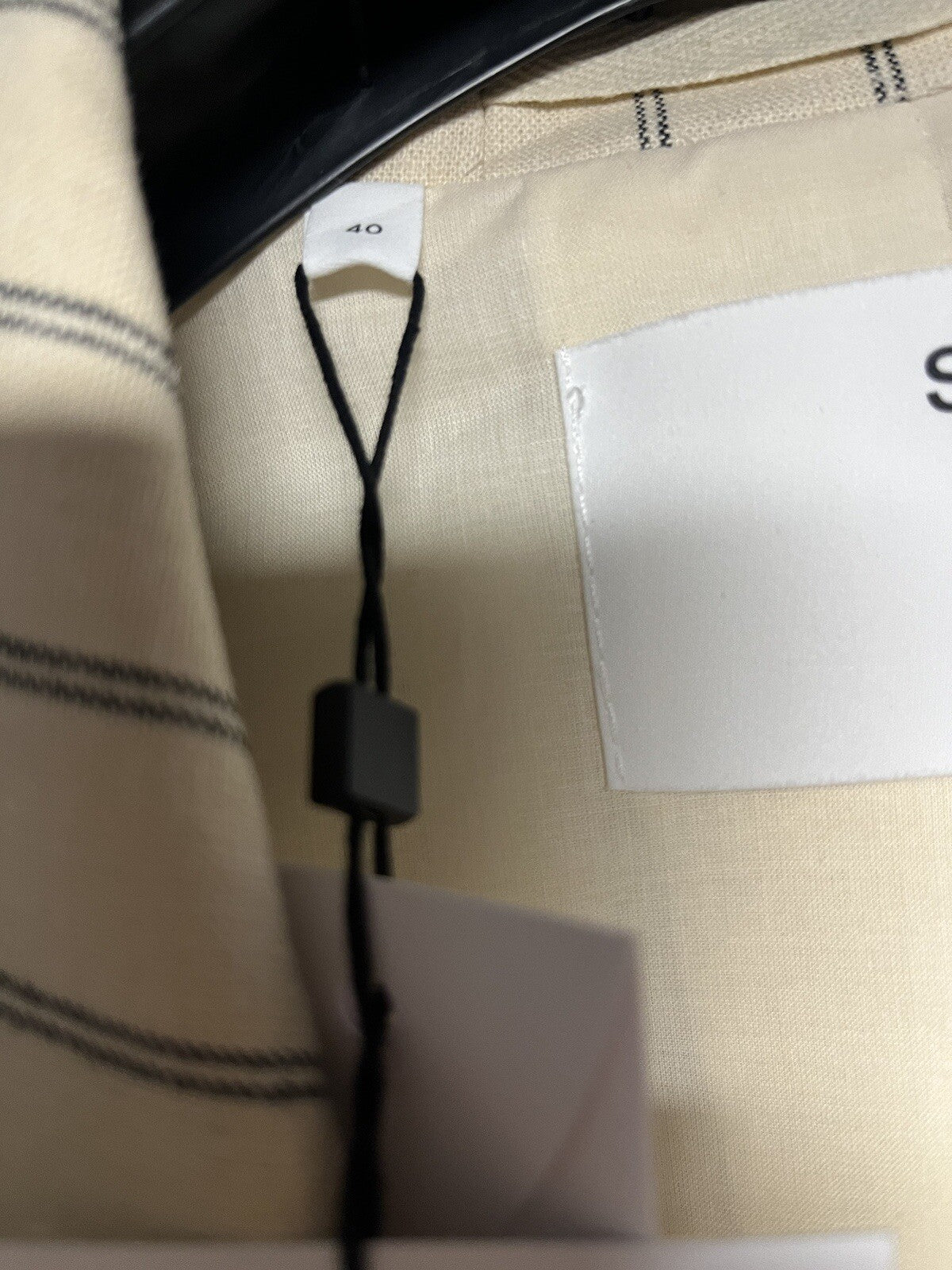 John Lewis Femme Stripe Blazer UK 40