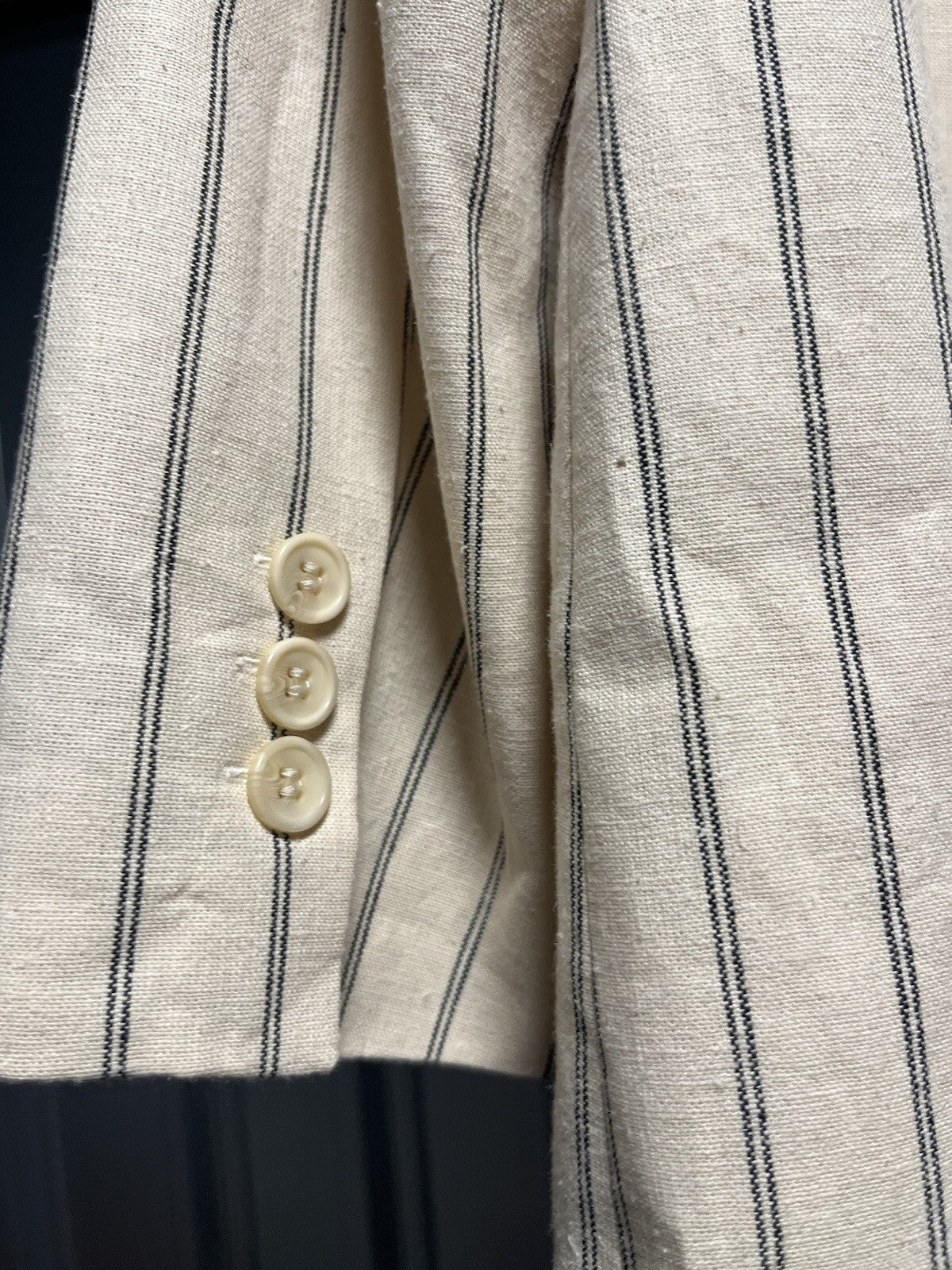 John Lewis Femme Stripe Blazer UK 40