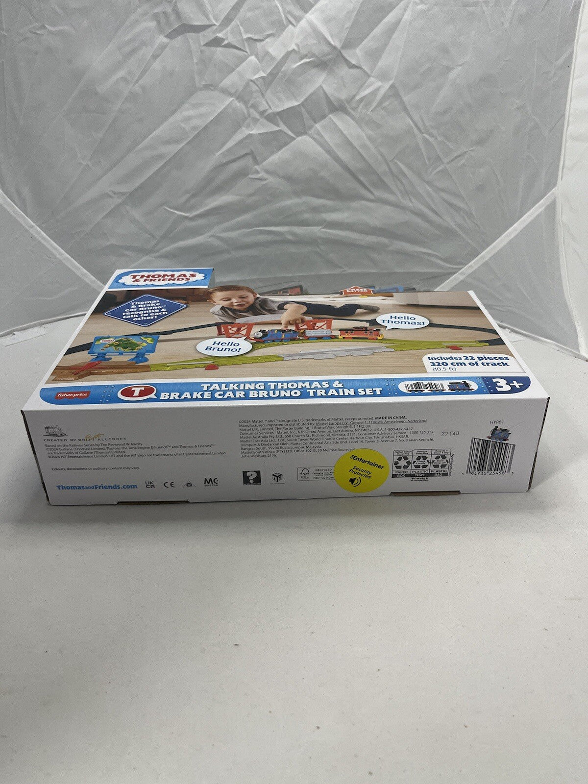 Thomas and Friends talking thomas & break car bruno train set 3 +