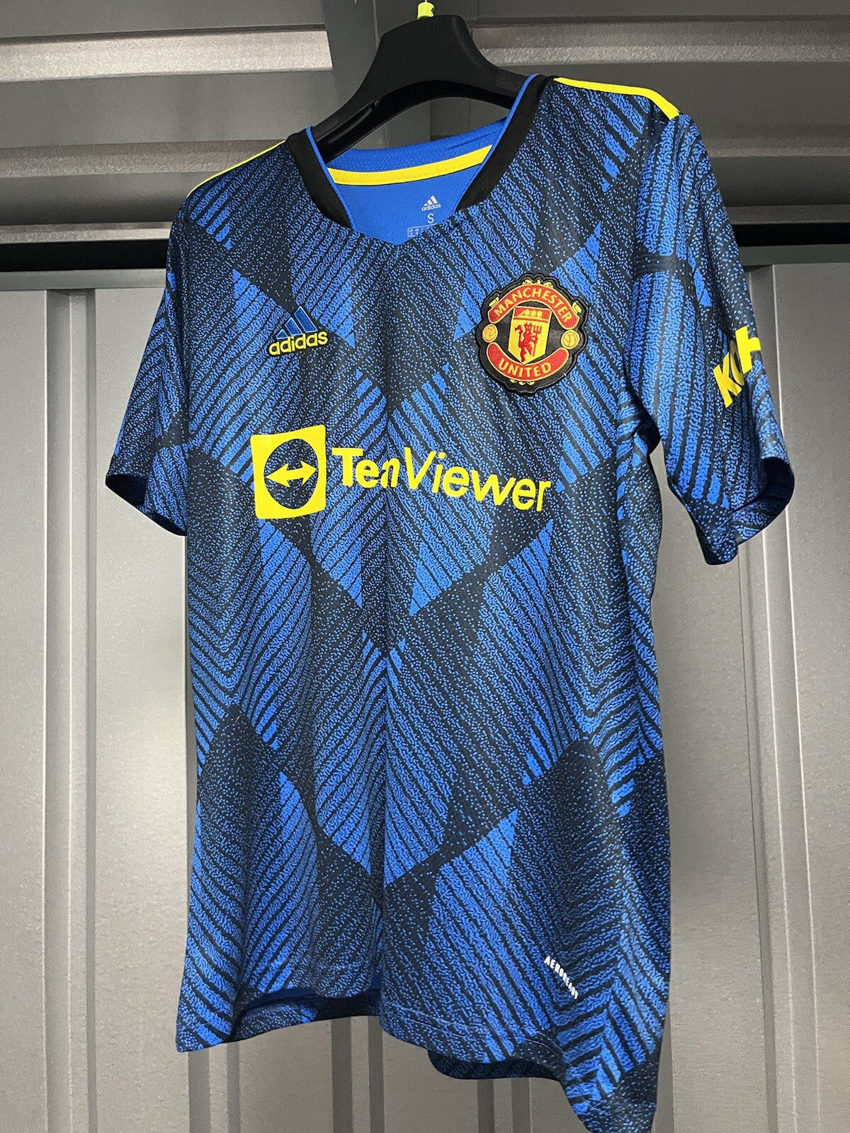 Manchester United Third Shirt 2021/22 Medium Ronaldo 7 Genuine Adidas GM4616