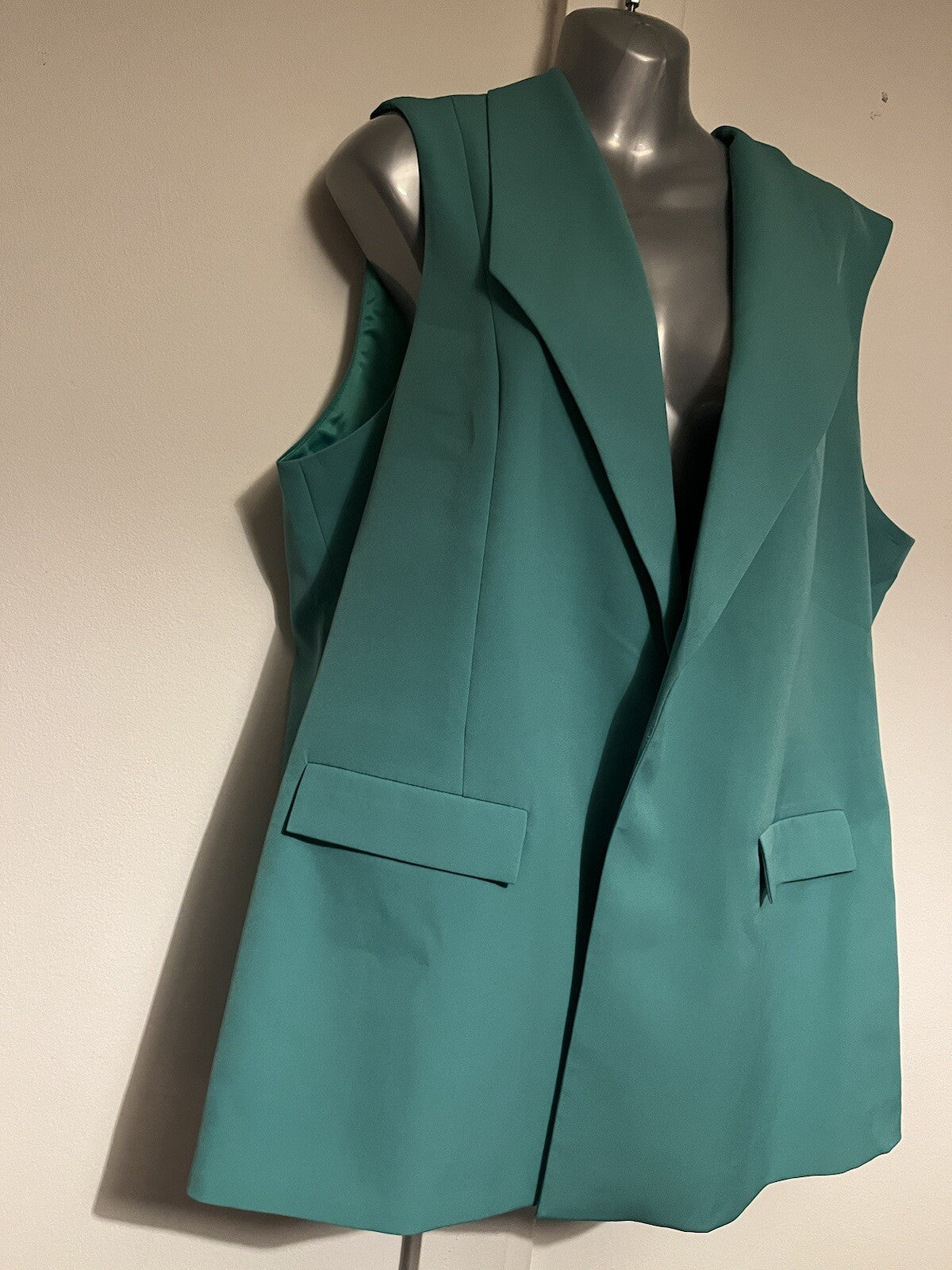 Dannii Minogue PetitesWaistcoat Green Size 20 Petite
