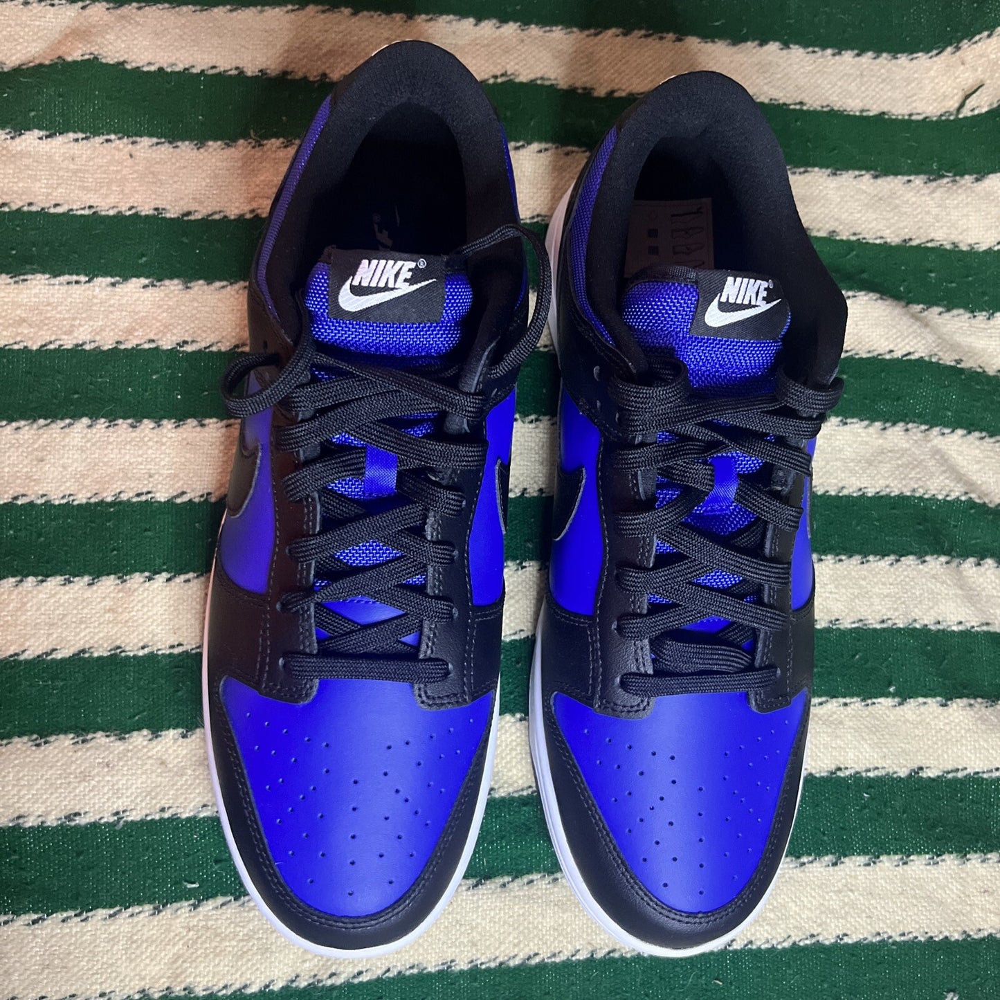 NEW Nike Dunk Low Trainers - UK11 EUR46 - HM9606 400 Astronomy Blue - BOXED