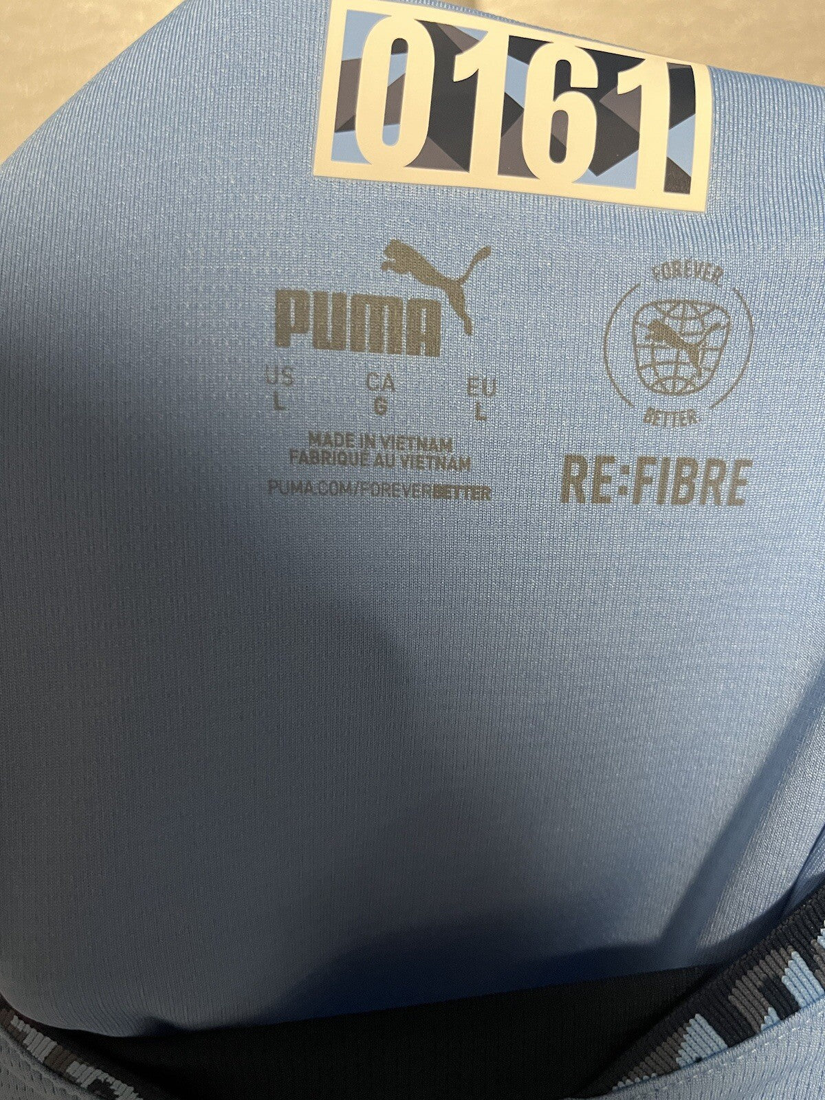 Manchester City Football Shirt Men's Puma Large