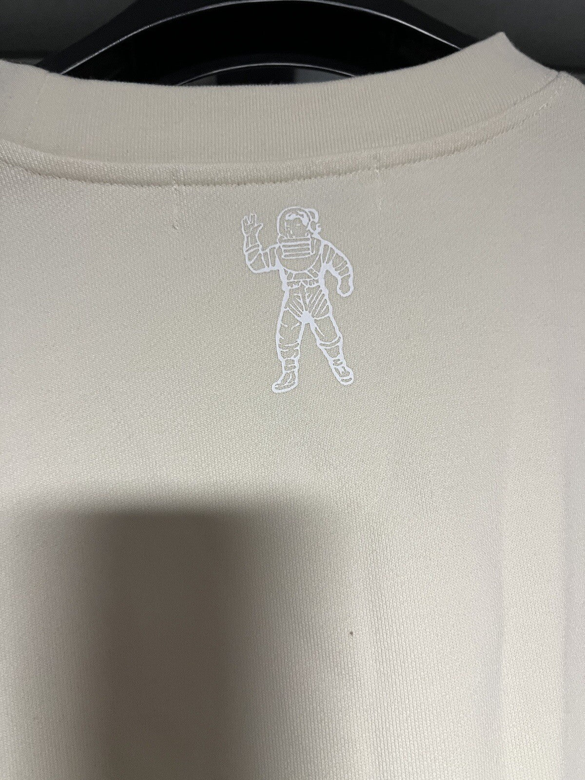 BILLIONAIRE BOYS CLUB MEDIUM ARCH LOGO CREWNECK MENS SWEATSHIRT BEIGE