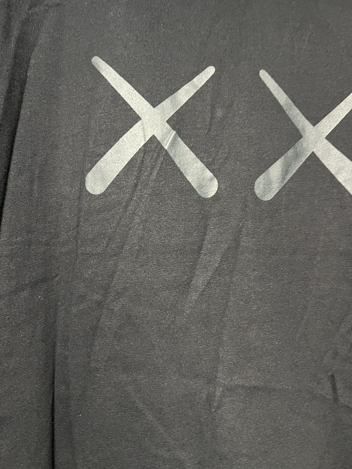 NWT UNIQLO UT KAWS + Andy Warhol Black Short Sleeve T-Shirt TEE