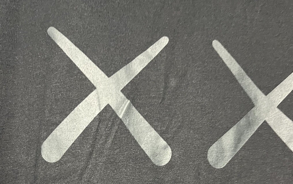 NWT UNIQLO UT KAWS + Andy Warhol Black Short Sleeve T-Shirt TEE