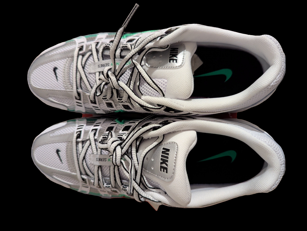 Nike P-6000 Green/Silver/Black Trainers