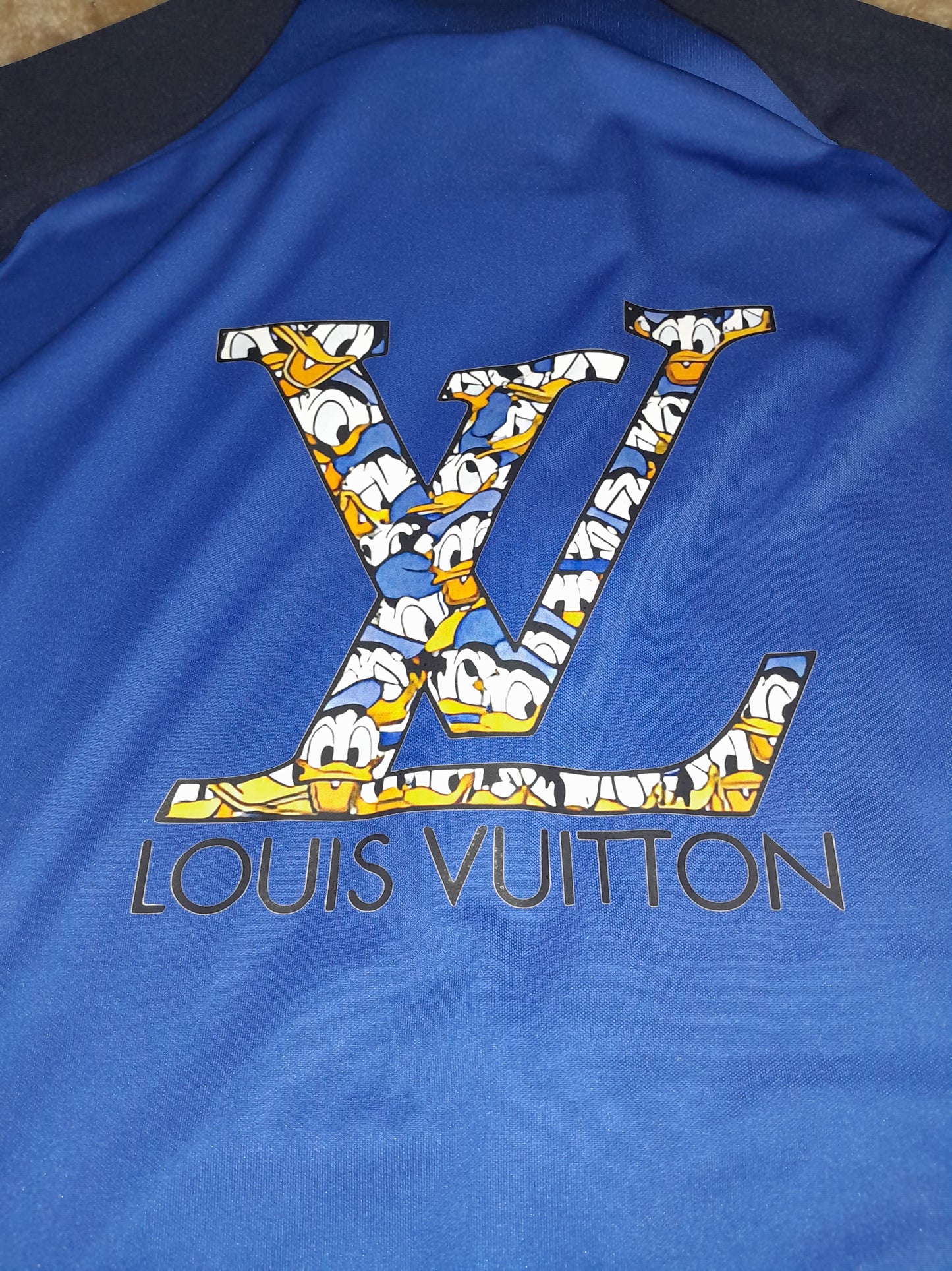 Nike slim fit louis vuitton printed full zip top