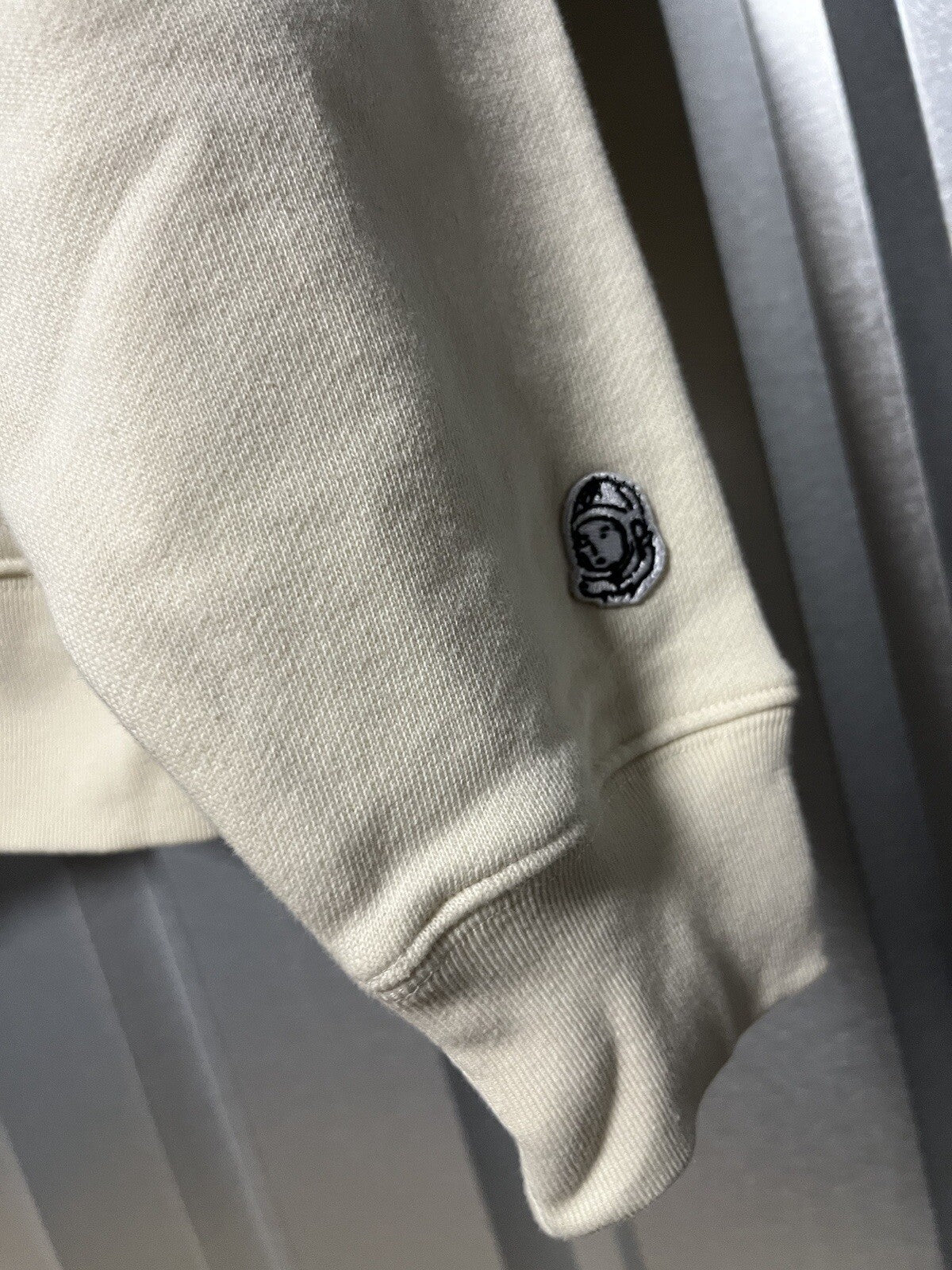 BILLIONAIRE BOYS CLUB MEDIUM ARCH LOGO CREWNECK MENS SWEATSHIRT BEIGE 