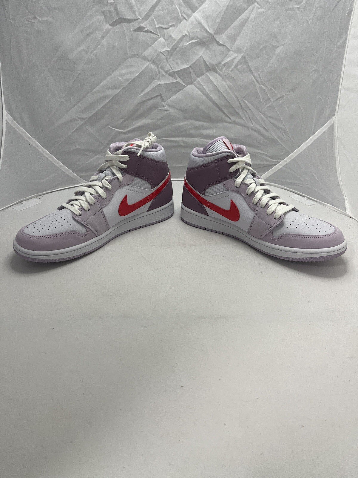 Nike Air Jordan 1 Mid Valentines Day Sneakers Unisex Size UK 9.5 (New in Box)