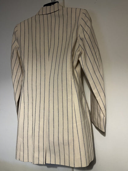 Selected Femme Slfhildals Fitted Blazer Pin Stripe Women’s Size 36