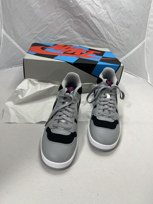 NIKE 7392 ATTACK QS SP LOW UNISEX TRAINERS GREY WHITE BLACK 