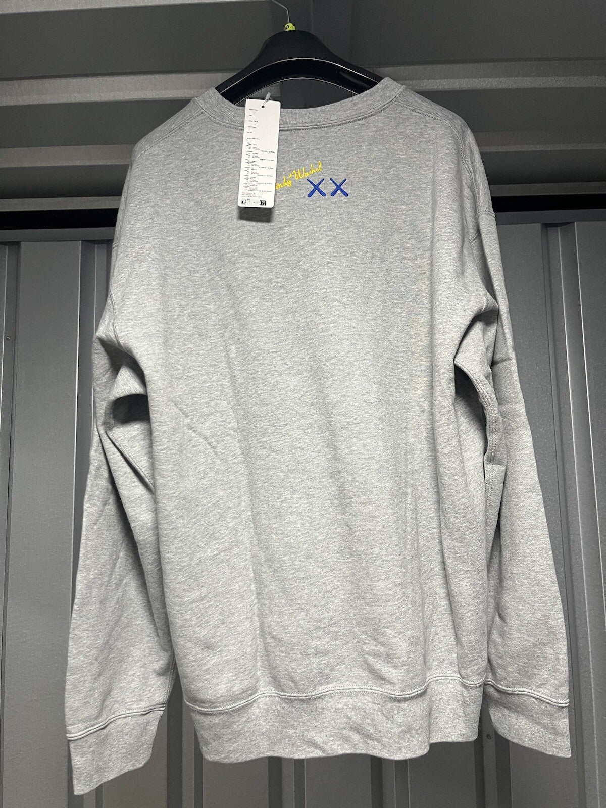 KAWS + WARHOL UNIQLO UT GRAPHIC SWEATSHIRT (XL/X-LARGE) 
