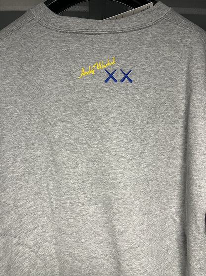 KAWS + WARHOL UNIQLO UT GRAPHIC SWEATSHIRT (XL/X-LARGE) 