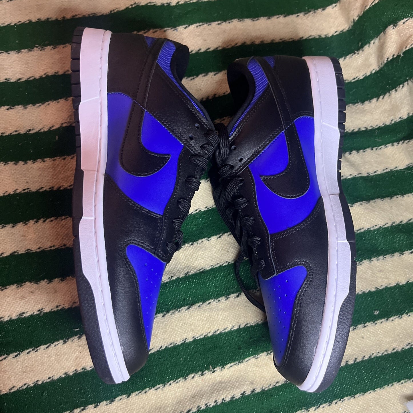 NEW Nike Dunk Low Trainers - UK11 EUR46 - HM9606 400 Astronomy Blue - BOXED