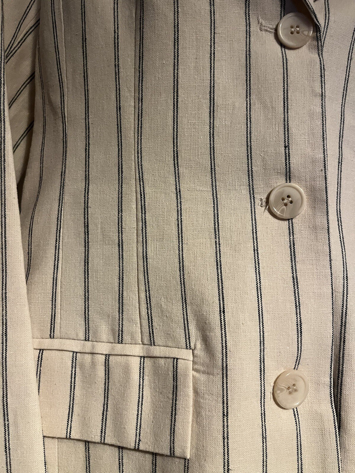 Selected Femme Slfhildals Fitted Blazer Pin Stripe Women’s Size 36