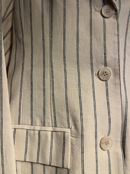 Selected Femme Slfhildals Fitted Blazer Pin Stripe Women’s Size 36