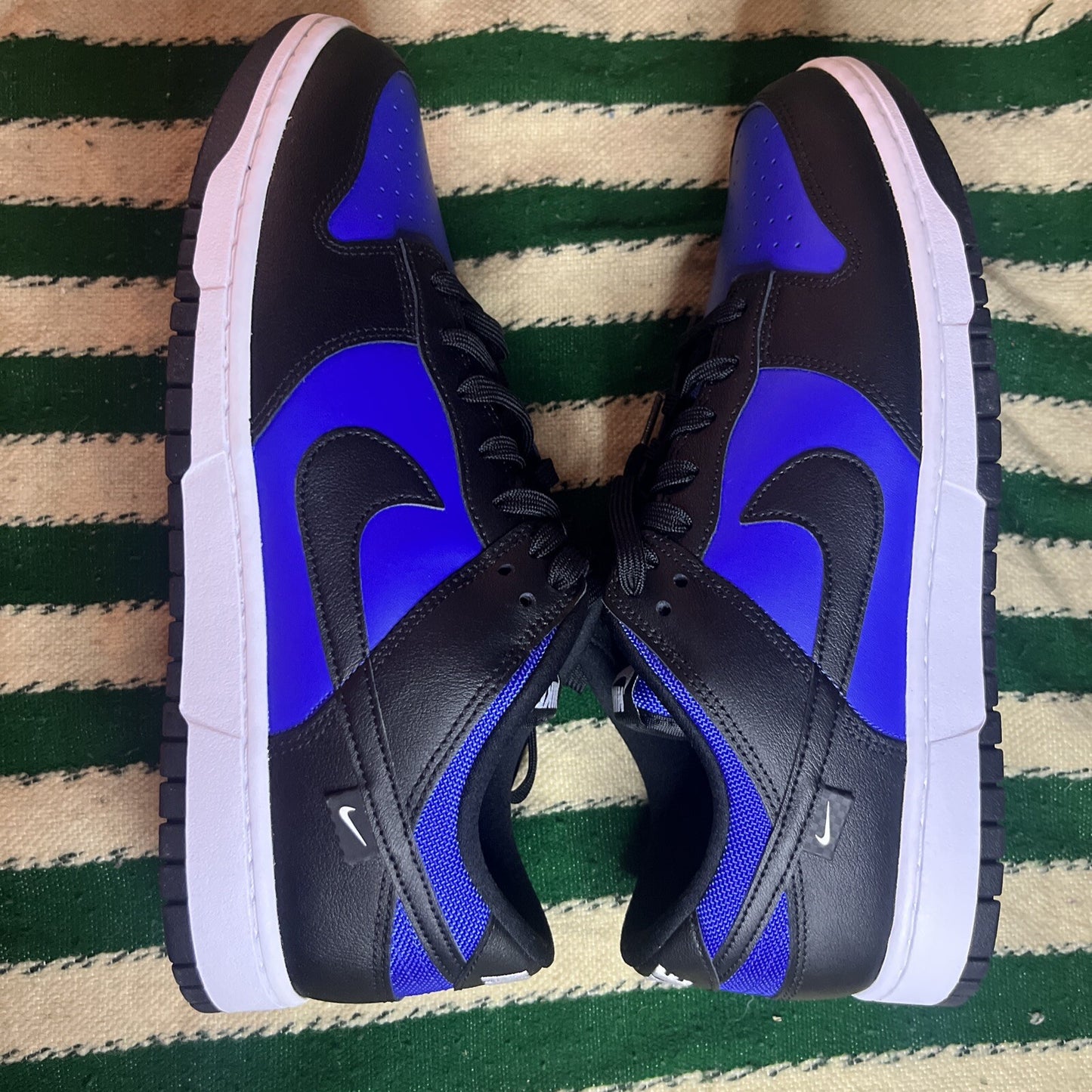 NEW Nike Dunk Low Trainers - UK11 EUR46 - HM9606 400 Astronomy Blue - BOXED