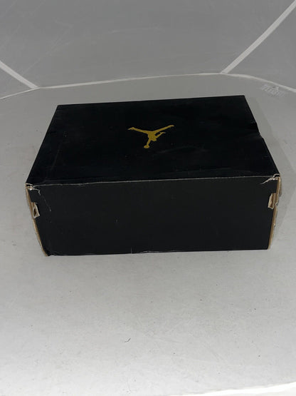 NIKE AIR JORDAN 1 MID GS -TAXI BLACK AND yellow -UK4