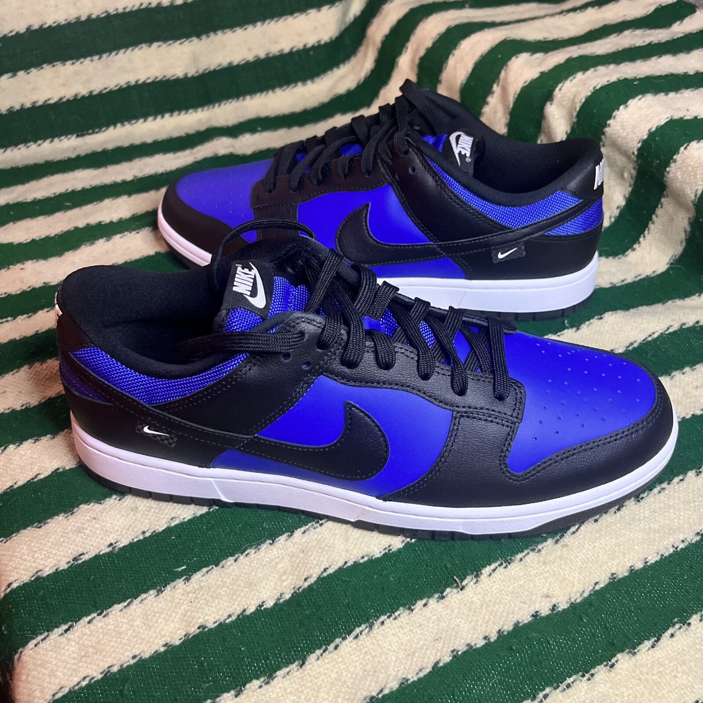 NEW Nike Dunk Low Trainers - UK11 EUR46 - HM9606 400 Astronomy Blue - BOXED