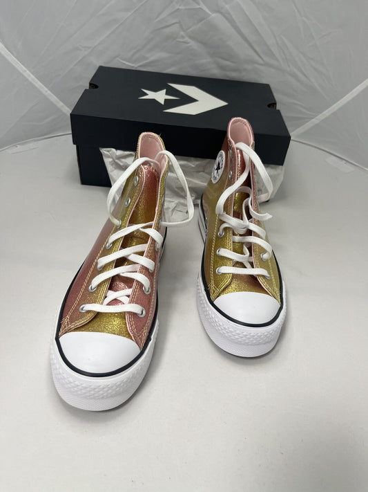  Taylor All Star Eva Lift Platform Citrus Glitz Size UK 4.5