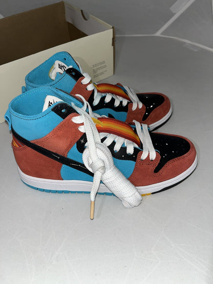 Nike SB Dunk Hi Decon QS DI’ORR GREENWOOD Skate Boarding Size 6.5 UK