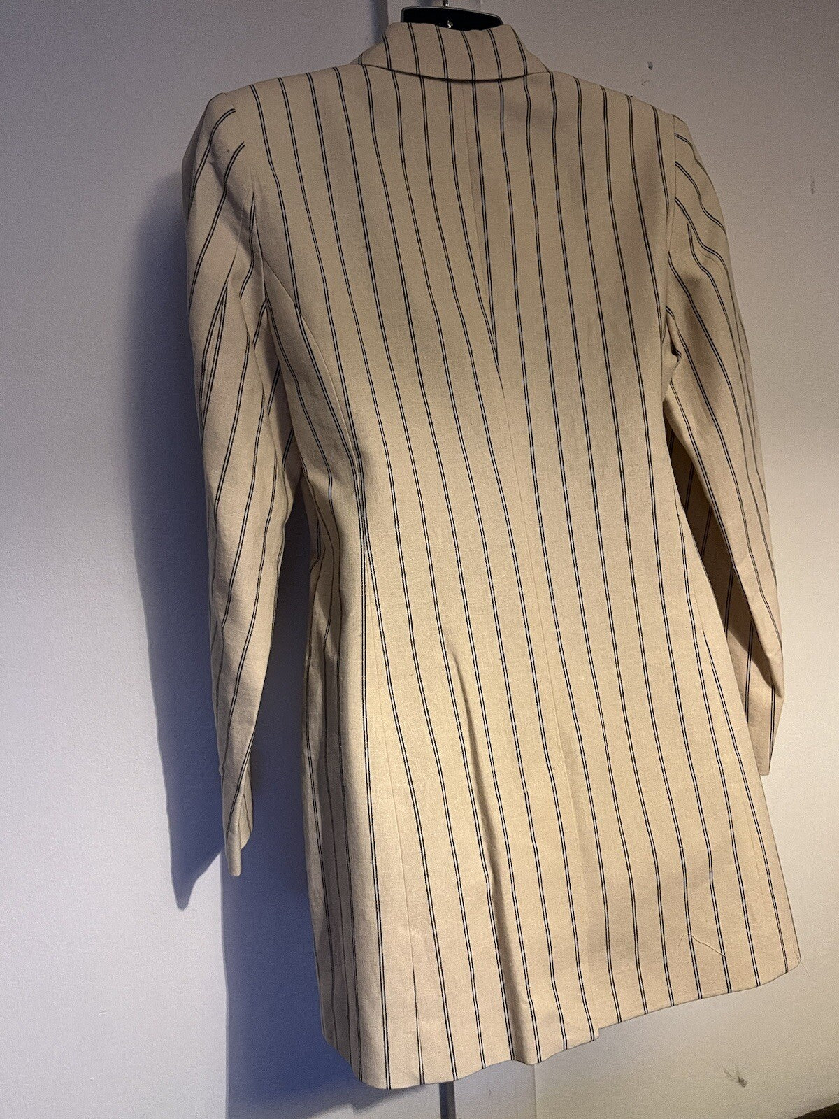 Selected Femme Slfhildals Fitted Blazer Pin Stripe Women’s Size 36
