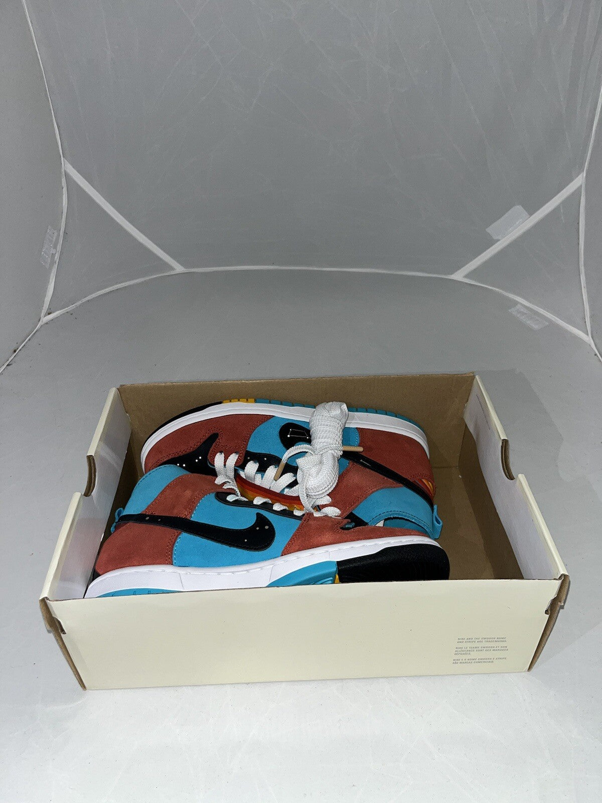 Nike SB Dunk Hi Decon QS DI’ORR GREENWOOD Skate Boarding Size 6.5 UK