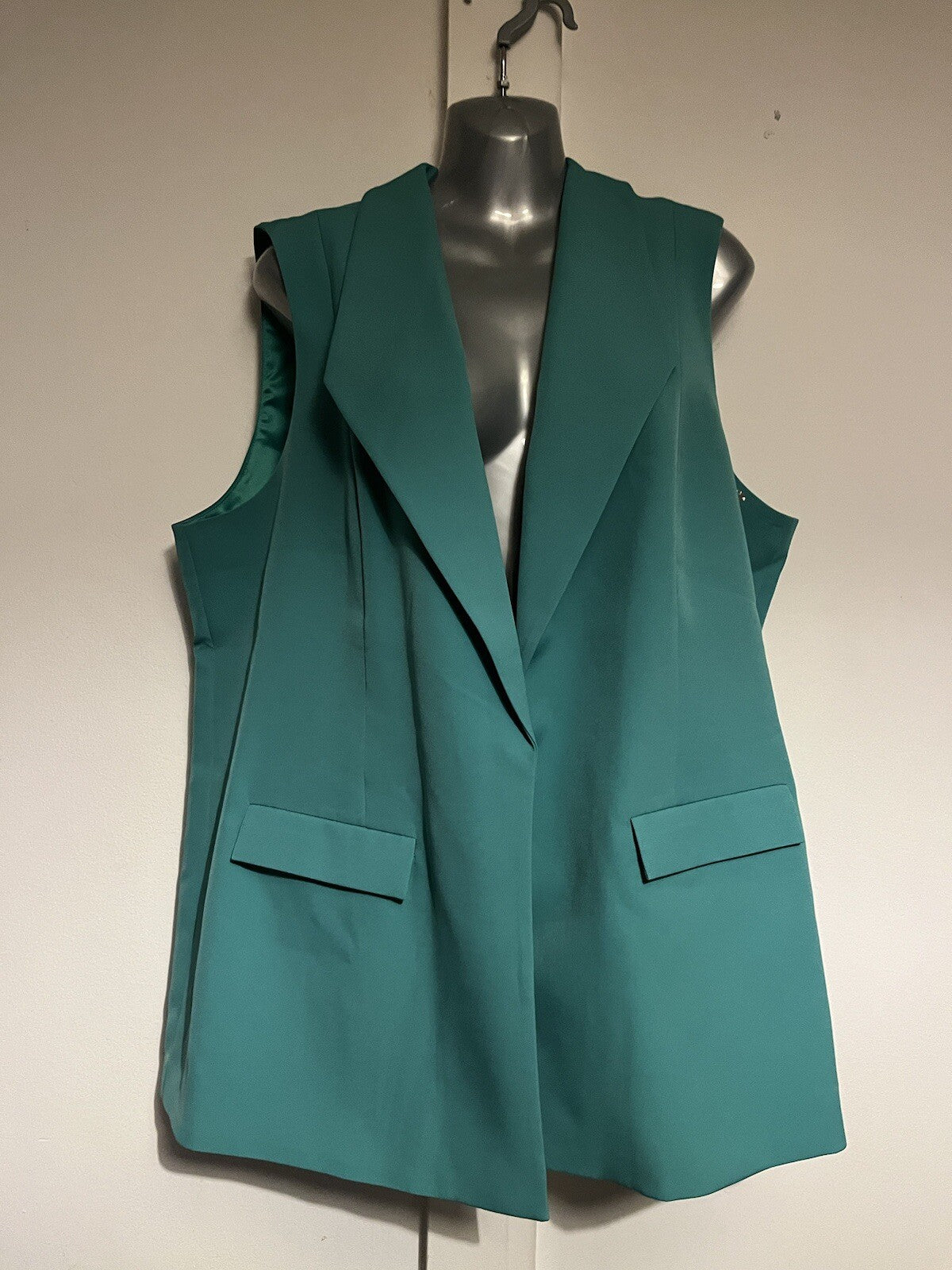 Dannii Minogue PetitesWaistcoat Green Size 20 Petite  