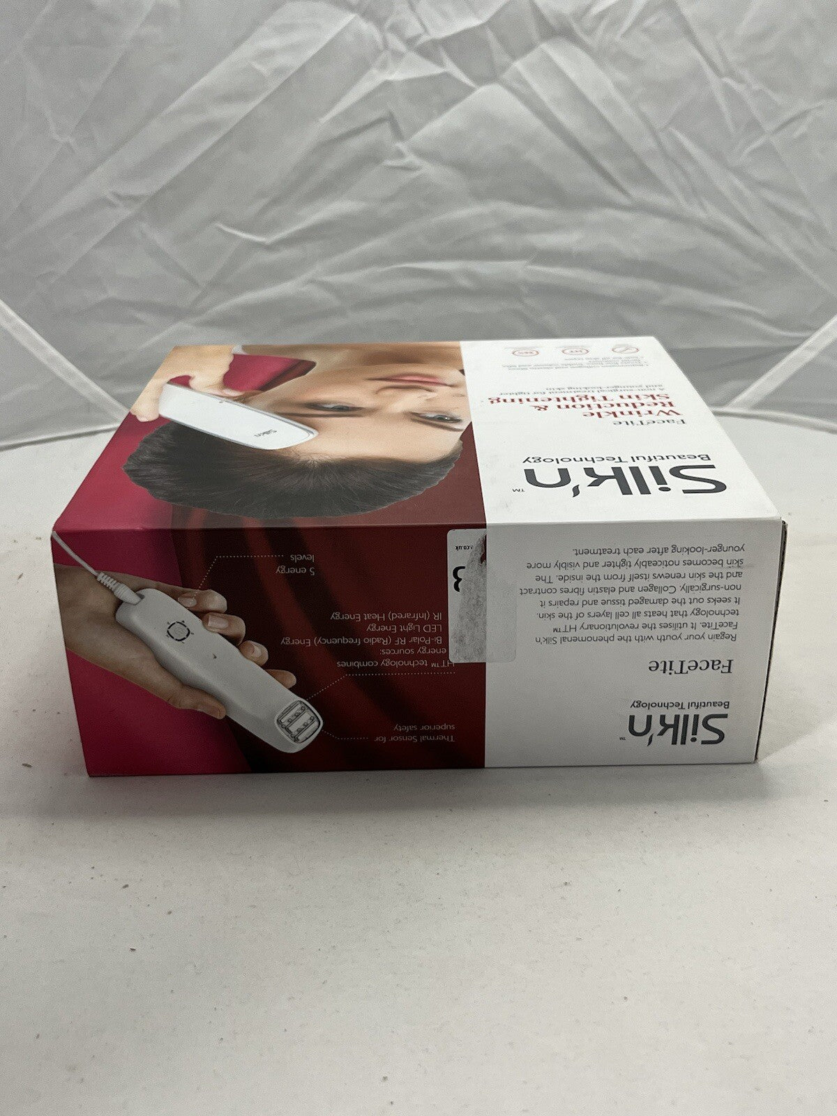Silk'n Beautiful Technology Facetite Wrinkle Reduction & Skin Tightening Device