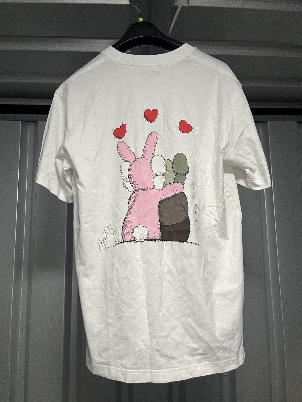 UNIQLO KAWS x Andy Warhol T-Shirt Men's M White Cotton Crew Neck  Shirt. New