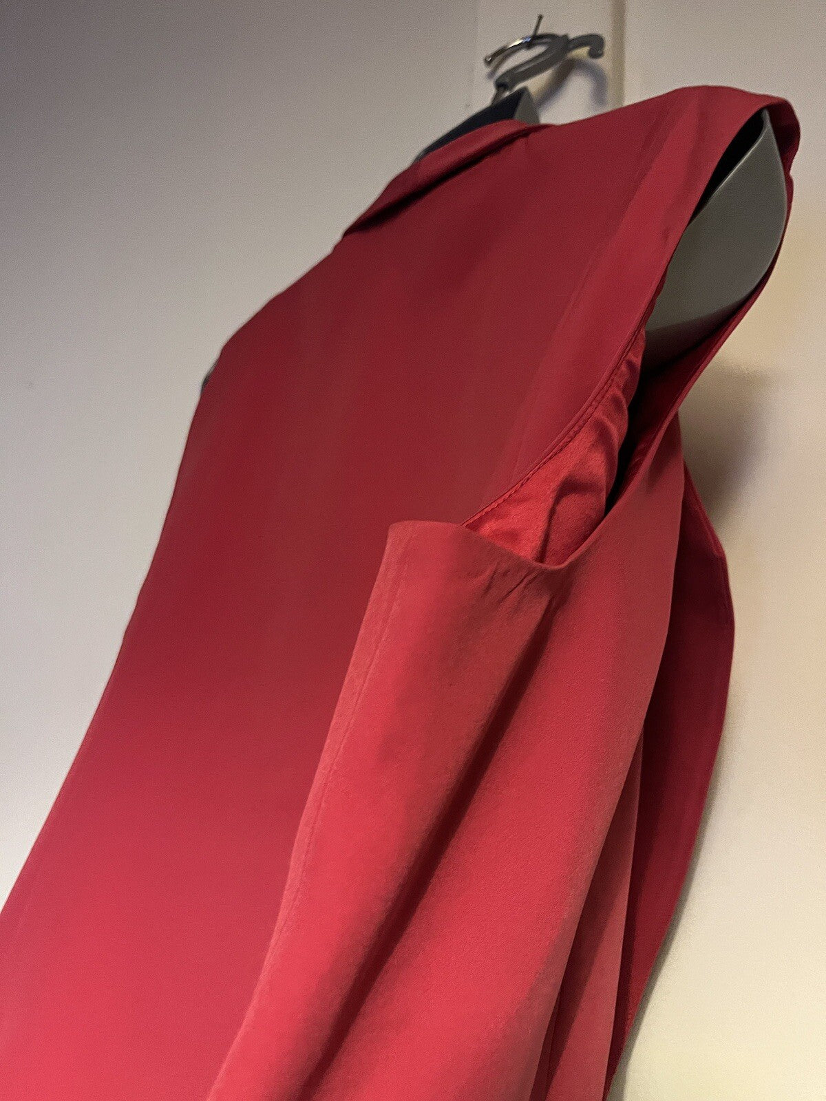 Dannii Minogue Petites Sleeveless Blazer Red Size 10 Petite 