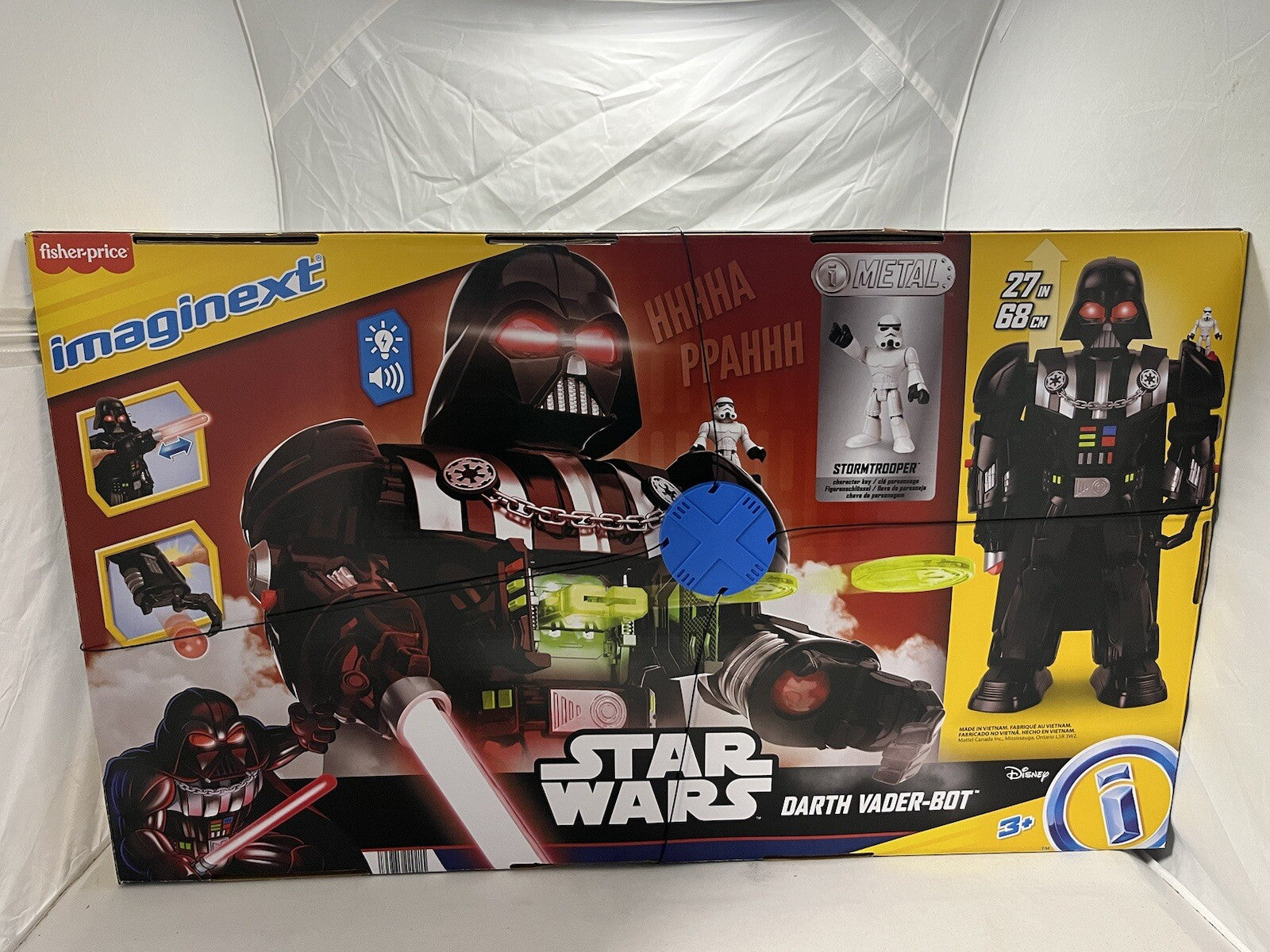 Fisher-Price Imaginext Star Wars Darth Vader Bot Playset with Light & Sound