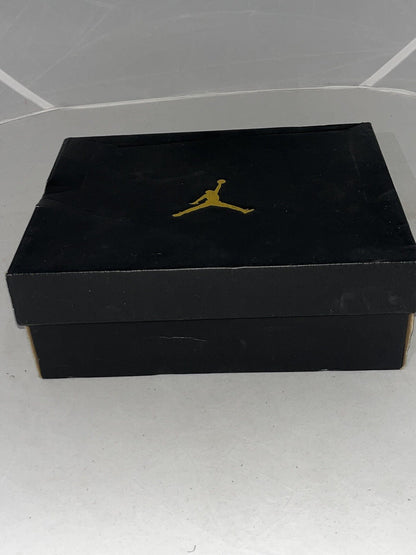 NIKE AIR JORDAN 1 MID GS -TAXI BLACK AND yellow -UK4