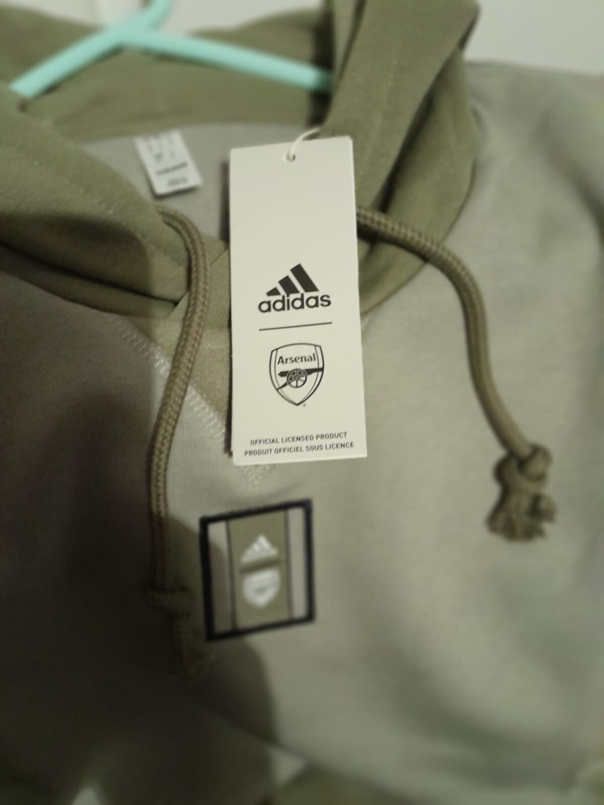 Brand New Arsenal FC Adidas 24/25 Seasonal Hoodie Size S